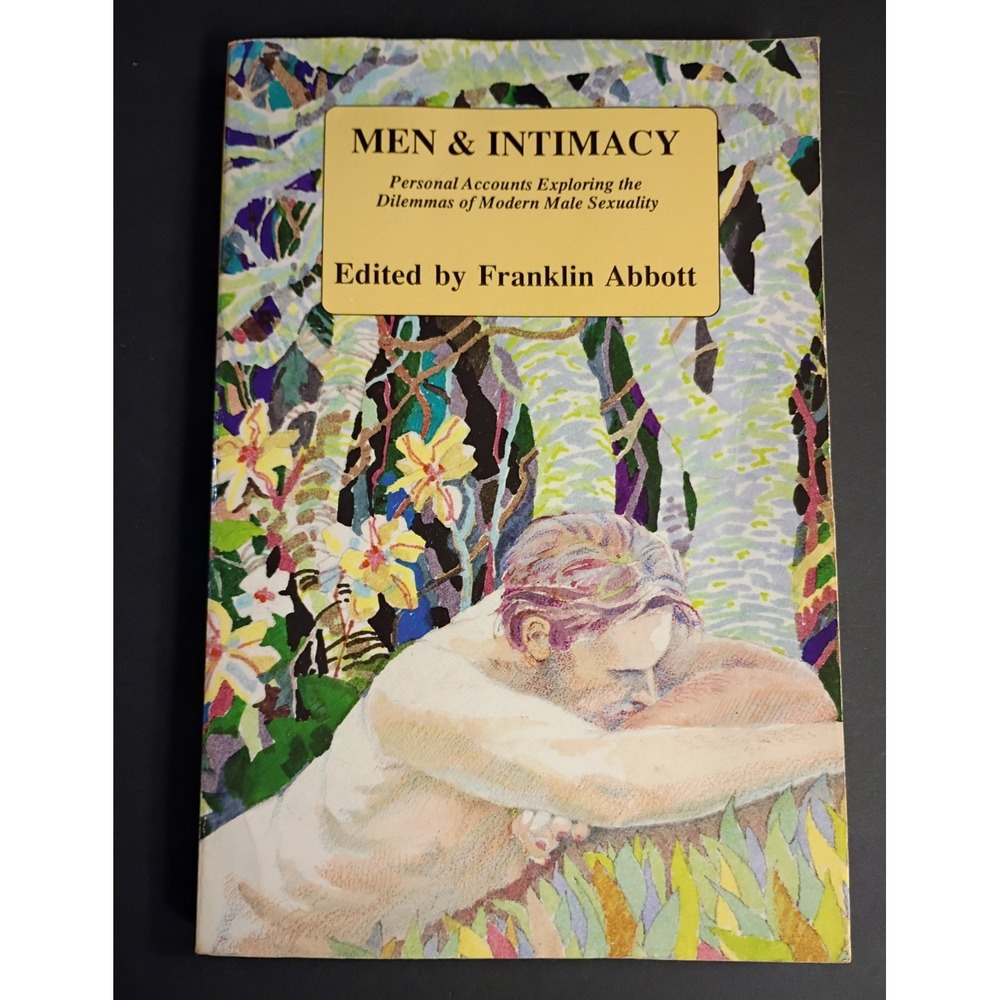 Men & Intimacy Franklin Abbott Crossing Press Illustrated PB 1990 New Men